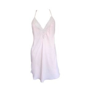 coquette pastel lace slip mini dress